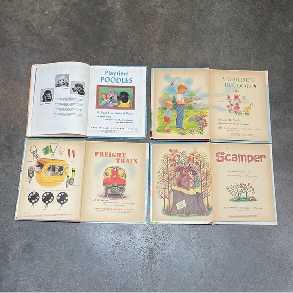 Vintage Rand McNally Elf Books Collection - Lot of 4 - Picture 2 of 8